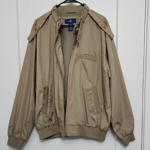 Towncraft Men's Tan Windbreaker Jacket